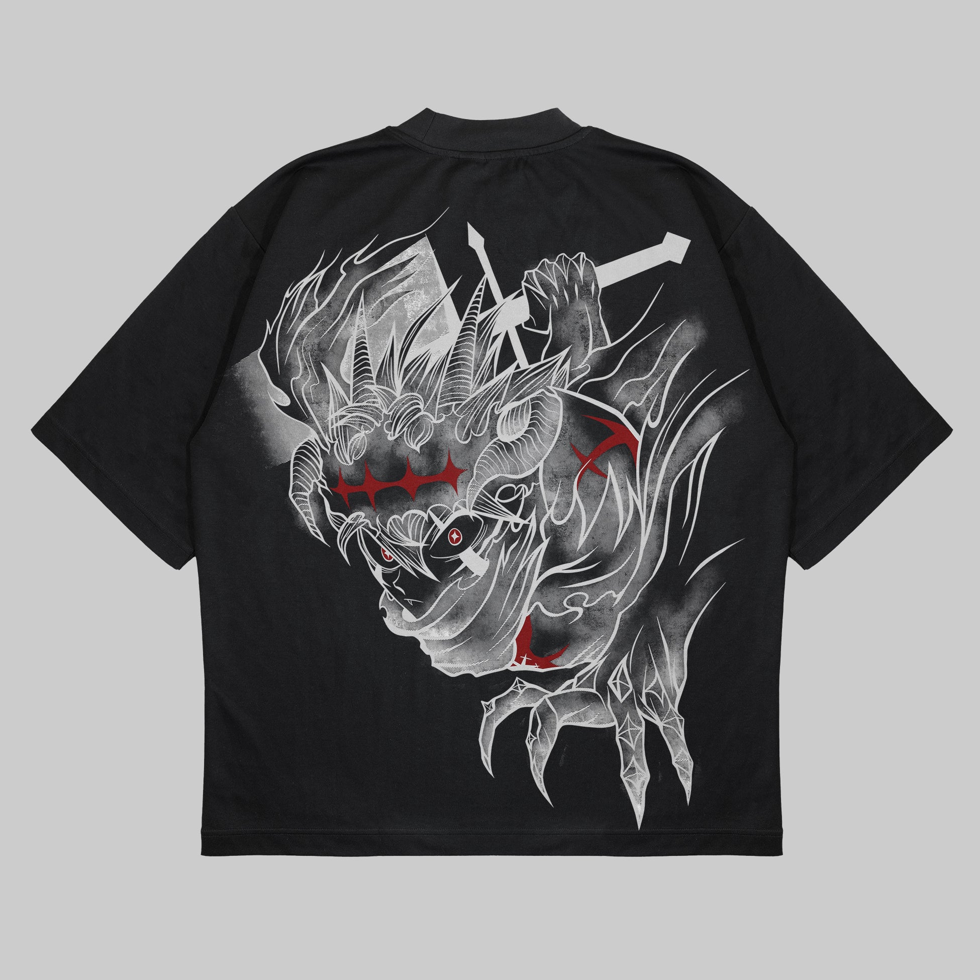 BLACK OATH OVERSIZED SHIRT