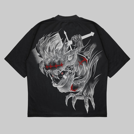 BLACK OATH OVERSIZED SHIRT