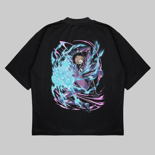 Black Leg Tee