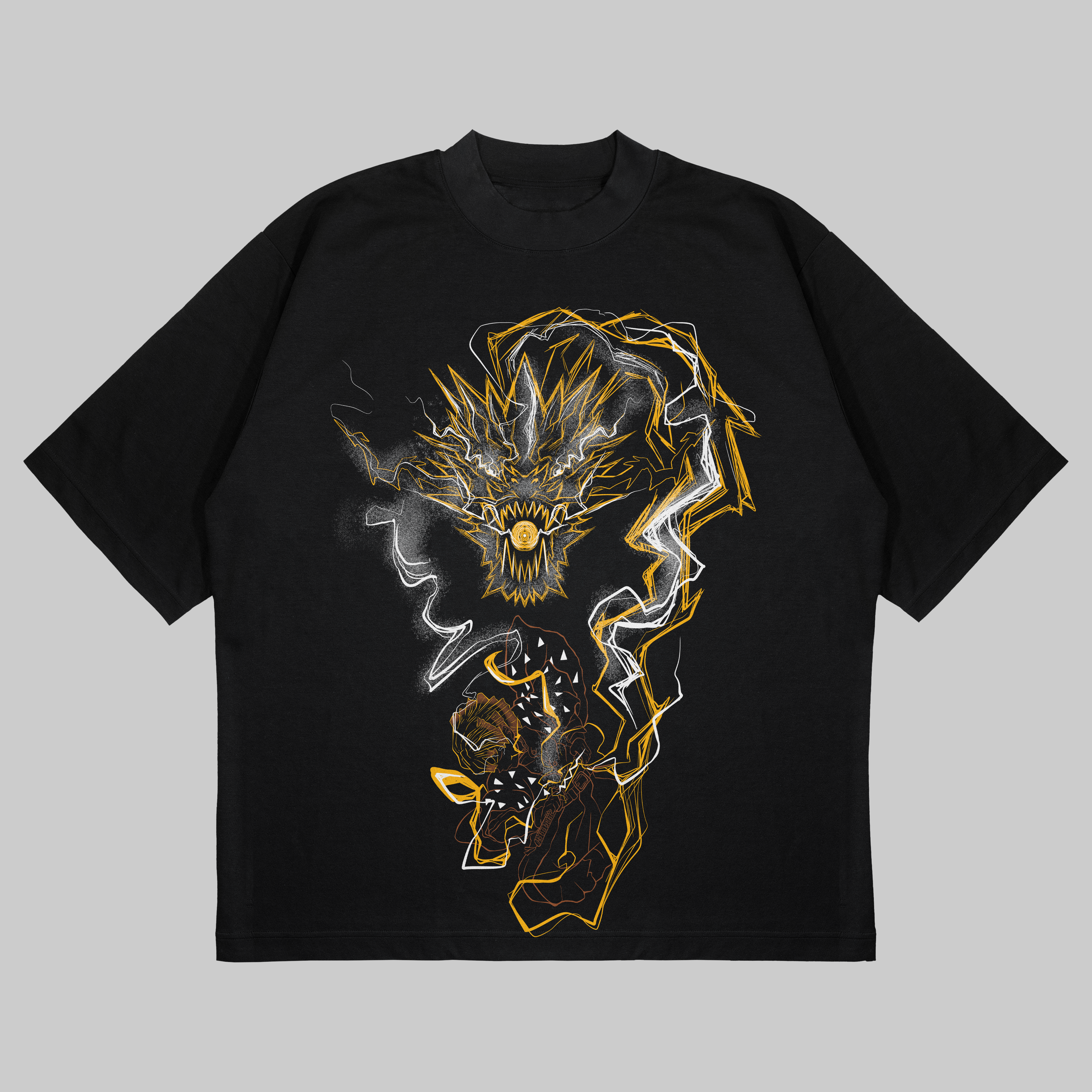 LIGHTNING DRAGON UV OVERSIZED SHIRT