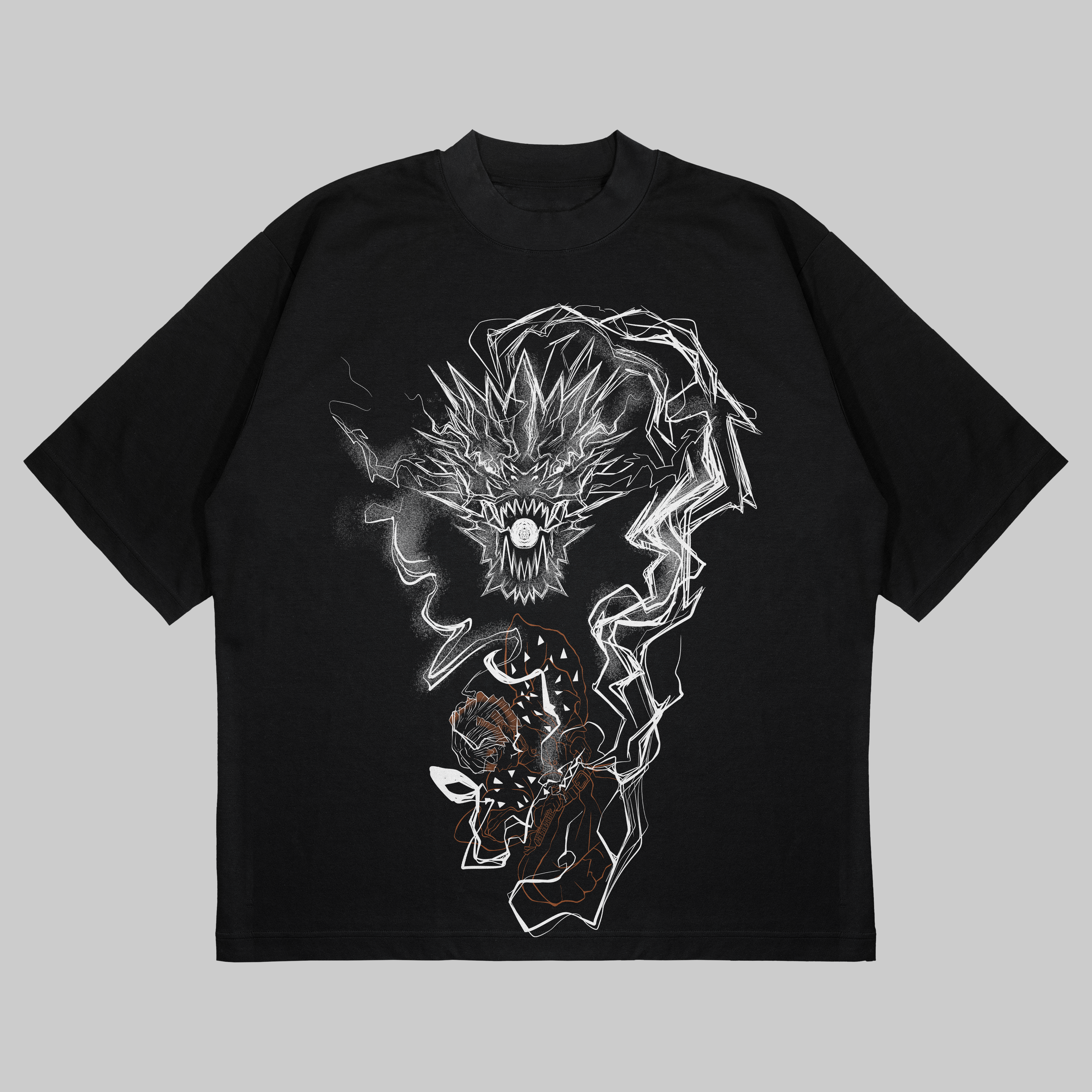 LIGHTNING DRAGON UV OVERSIZED SHIRT