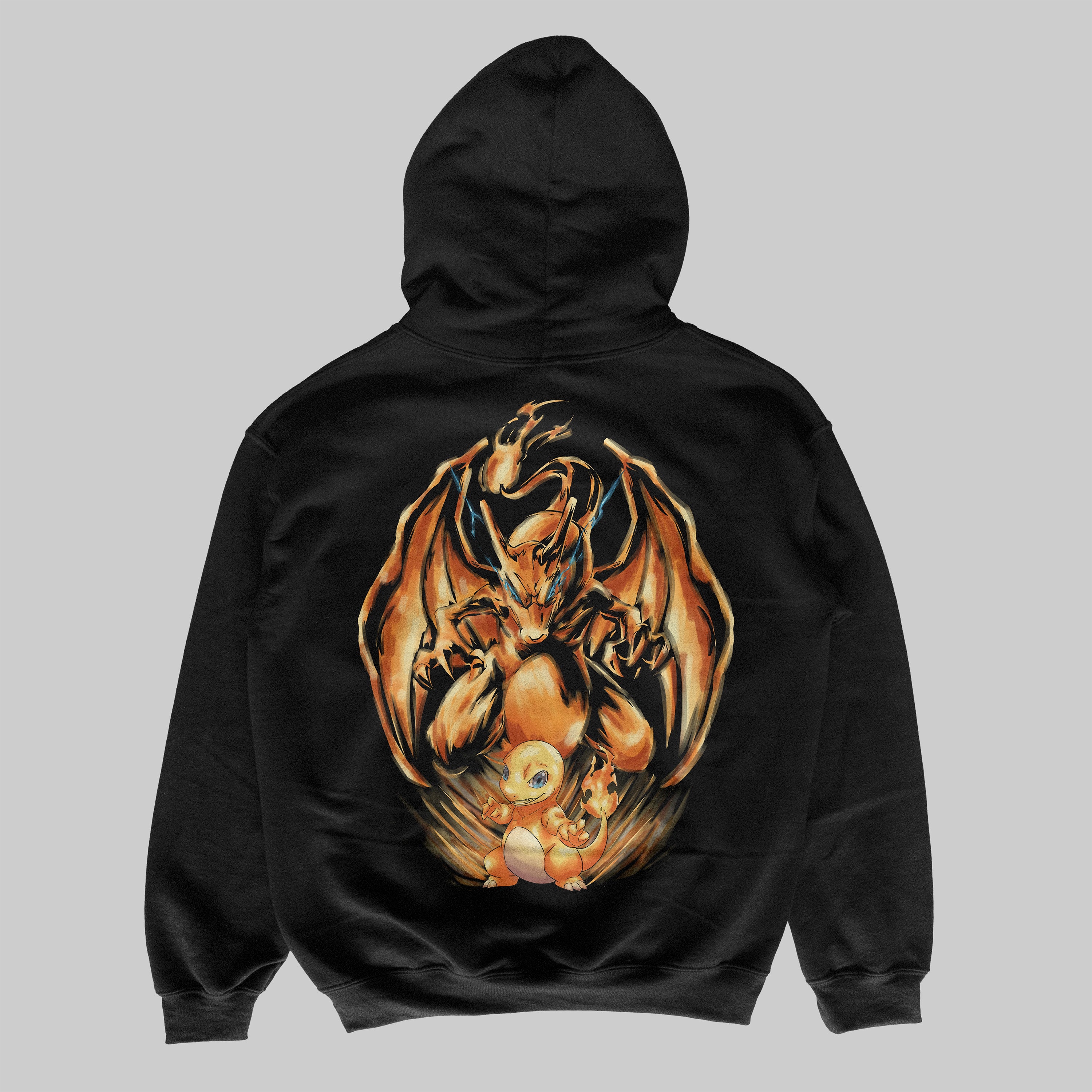 Fire Red Pullover Hoodie